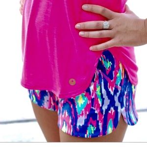 Lilly Pulitzer Luxletic Britton Scuba Short. S